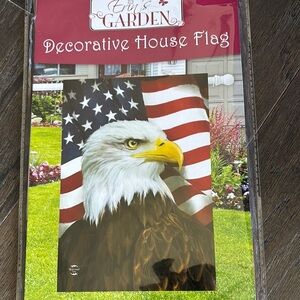 Erin’s Garden Outdoor house/porch garden flag,American Eagle